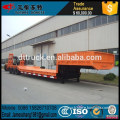 3 axle 60T heavy duty cargo van low bed semi-trailer for excavator